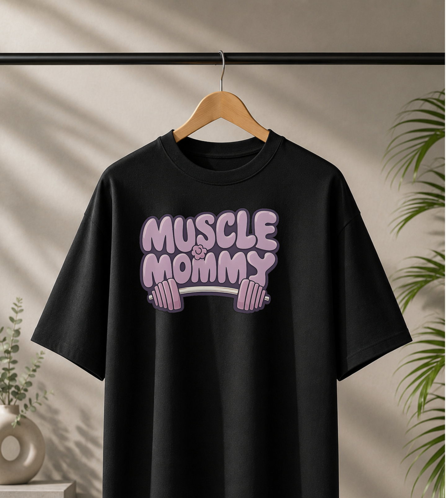 Muscle Mommy Oversized T-Shirt